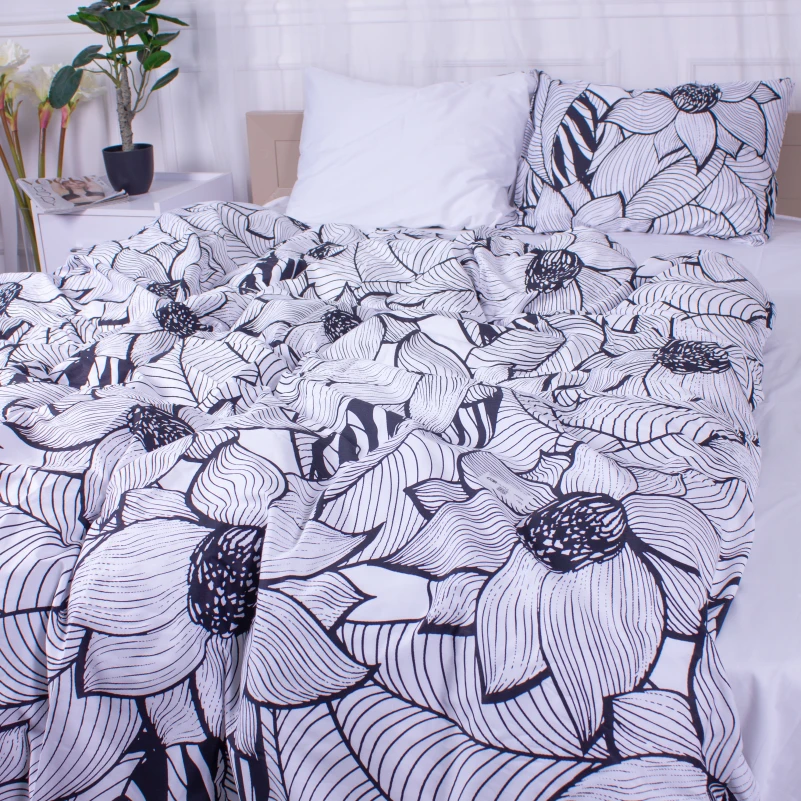 Комплект постільної білизни Сатин 22-1315 Caleb - 4