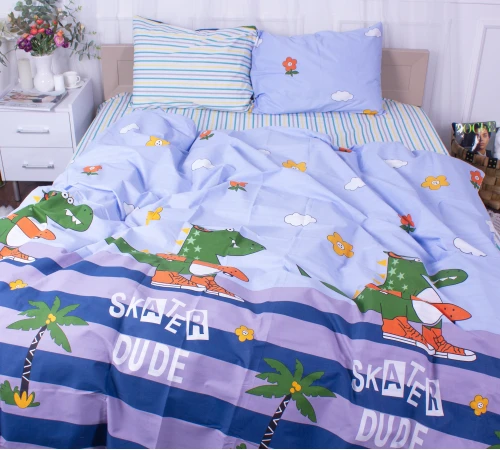 Комплект постельного белья Бязь 17-0489 Skater Dude - 2