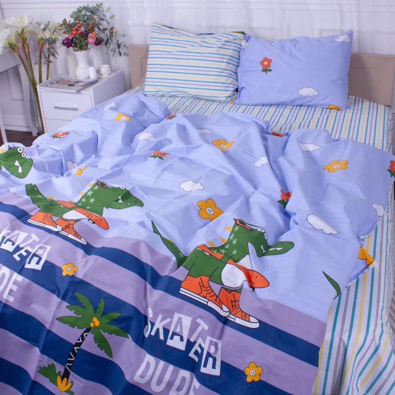 Комплект постільної білизни Бязь 17-0489 Skater Dude - 4