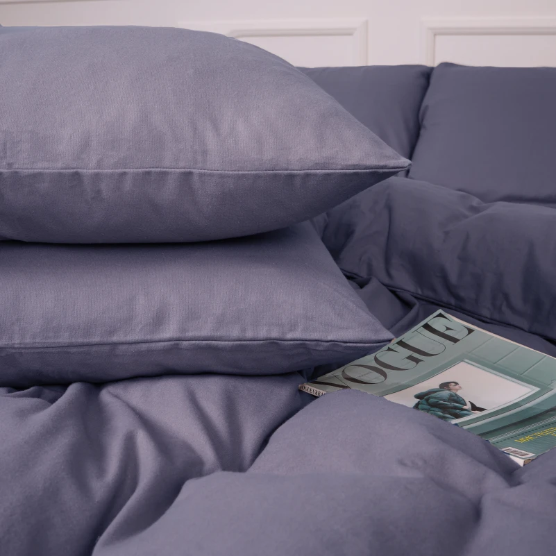 Комплект постільної білизни Фланель 001 "Ash grey" - 2