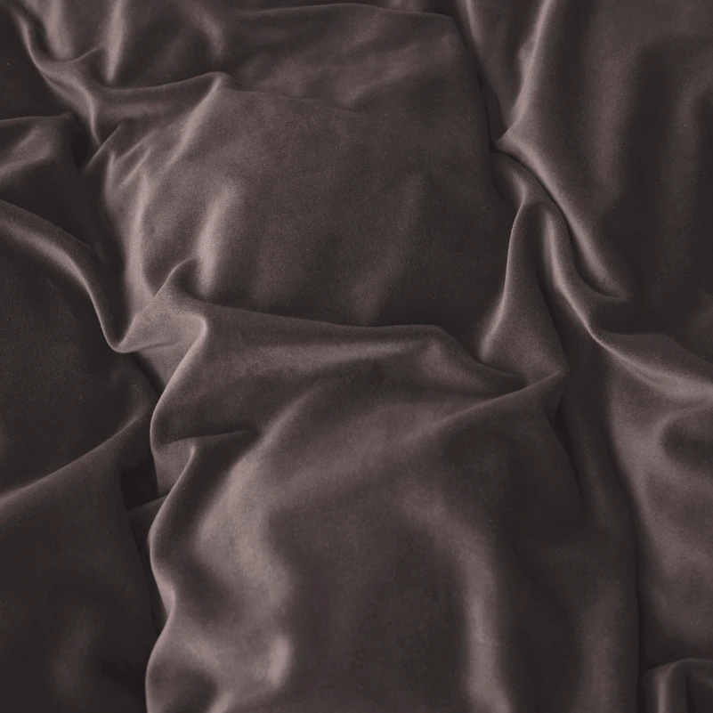 Простирадло на гумці Велюр Winter Frost 28-0005 Ashen Velvet - висота 25 см (дитячі 10 см) - 1