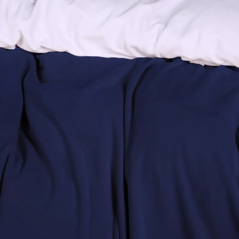 Комплект постельного белья Велюр Winter Frost 28-0001 + 28-0006 Bellflower Velvet - 1