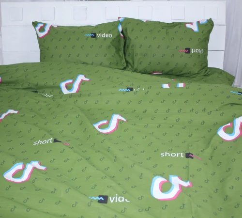 Підковдра Бязь 17-0399 TikTok Green - 2