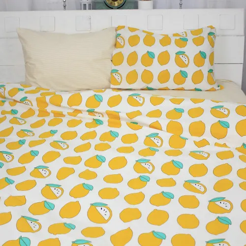 Підковдра Бязь 17-0531 Striped Lemon - 2