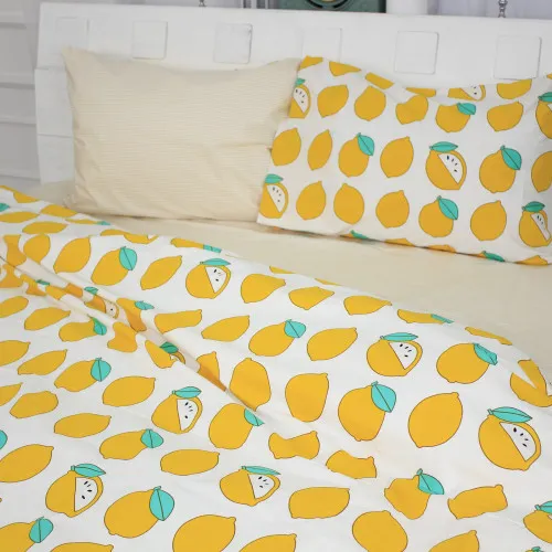 Наволочка Бязь 17-0531 Striped Lemon - 2