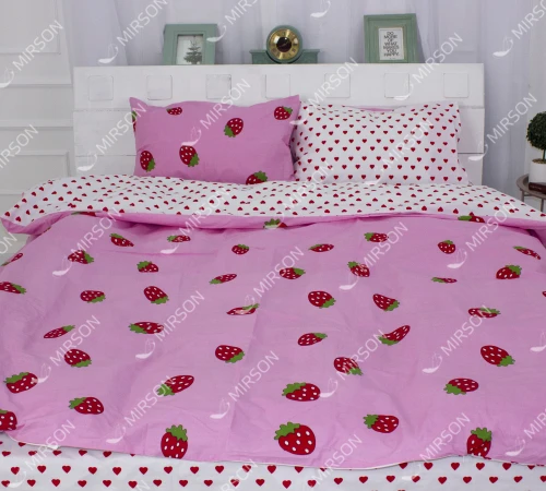 Підковдра Бязь 17-0469 Fun strawberries - 2