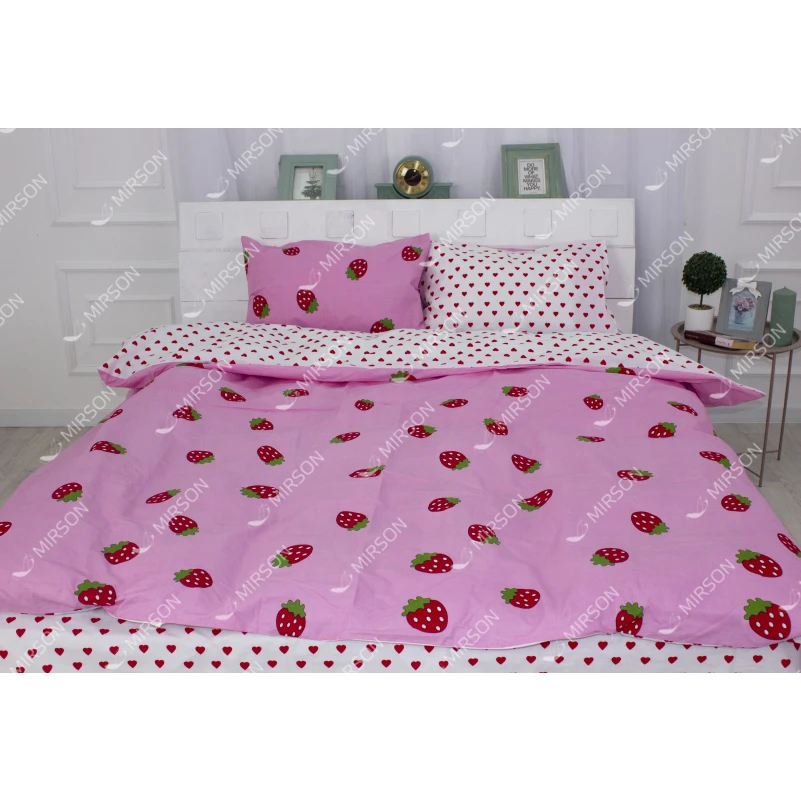 Наволочка Бязь 17-0469 Fun strawberries - 1