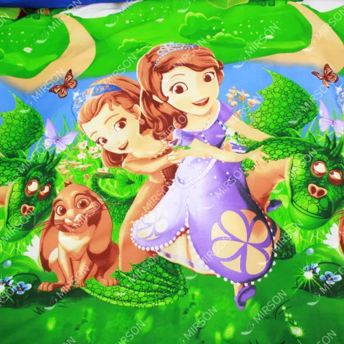 Наволочка Бязь 17-0315 Sophia and the dragon - 4
