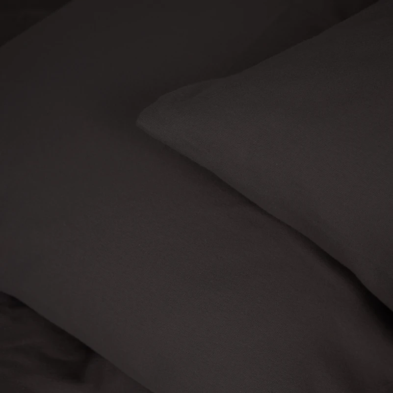 Комплект постільної білизни Фланель 002 "Black" - 12