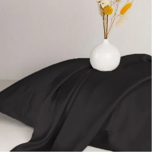 Наволочка Satin Light Pro 10-006 Black - 2