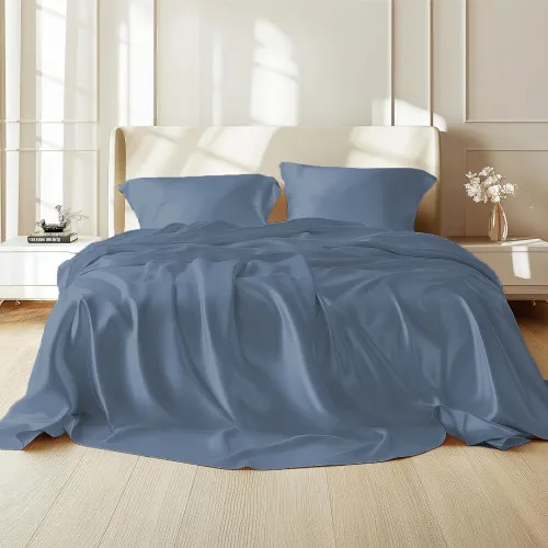 Комплект постільної білизни 100% натуральний шовк сорт Mulberry 30-06 bluemarine
