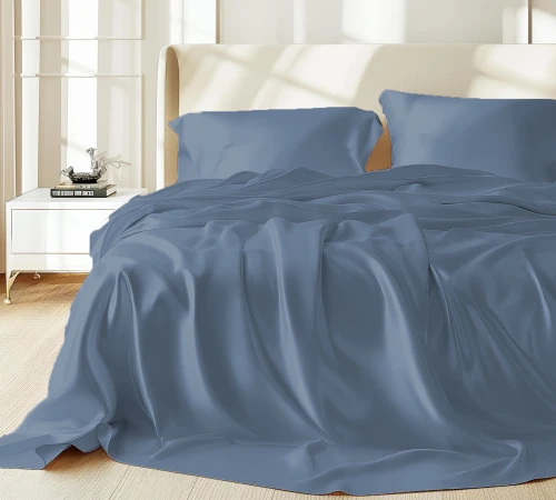 Комплект постільної білизни 100% натуральний шовк сорт Mulberry 30-06 bluemarine - 2