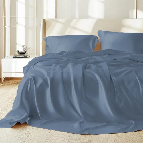 Комплект постільної білизни 100% натуральний шовк сорт Mulberry 30-06 bluemarine - 2