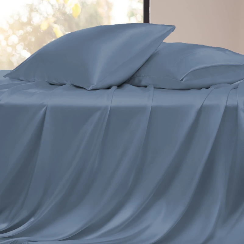 Комплект постільної білизни 100% натуральний шовк сорт Mulberry 30-06 bluemarine - 2