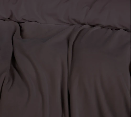 Комплект постільної білизни Велюр Winter Frost 28-0003 Brown Velvet - 2