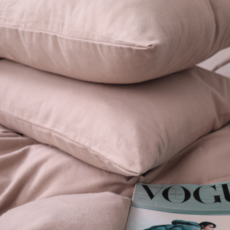 Простирадло на гумці Фланель 004 "Cappuchino" висота 25 см (дитячі 10 см) - 16