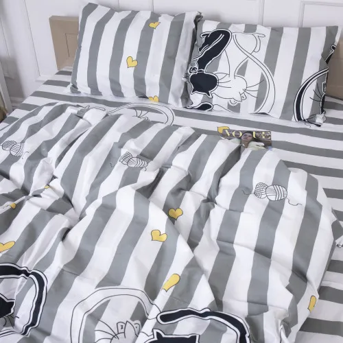 Комплект постельного белья Бязь 17-0474 Spring cats