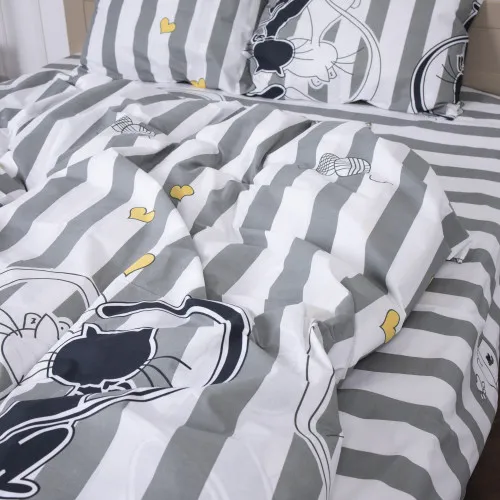 Комплект постельного белья Бязь 17-0474 Spring cats - 2