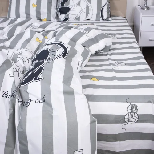 Простынь Бязь 17-0474 Spring cats