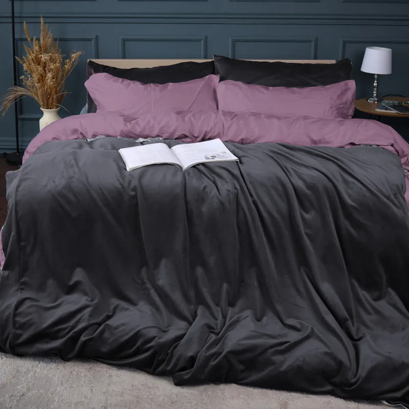 Комплект постельного белья Велюр Winter Delicate 28-0094 Clematide