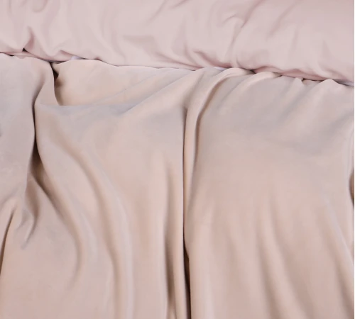 Комплект постільної білизни Велюр Winter Frost 28-0004 Cream Velvet - 2