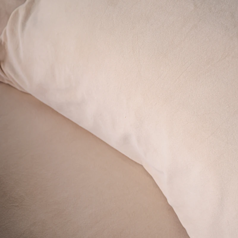 Комплект постельного белья Велюр Winter Frost 28-0004 Cream Velvet - 5