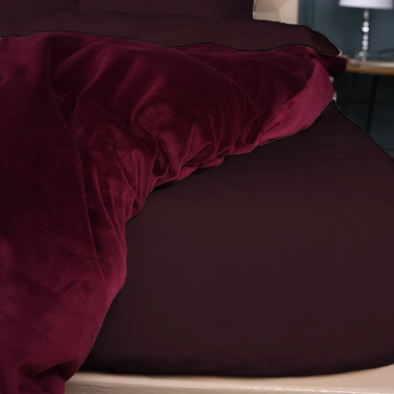 Комплект постельного белья Велюр Winter Frost 28-0002 Excalibur Velvet - 8