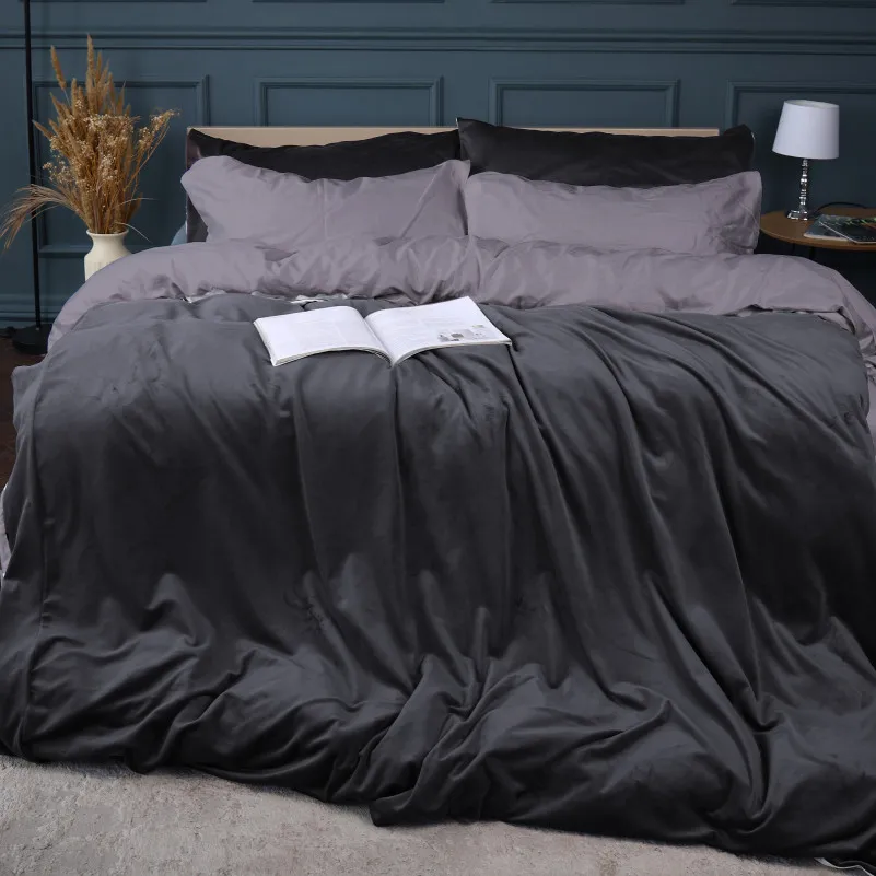 Комплект постільної білизни Велюр Winter Delicate 28-0098 Fusto
