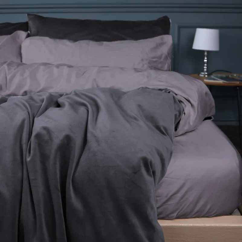 Комплект постільної білизни Велюр Winter Delicate 28-0098 Fusto - 3