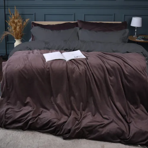 Комплект постельного белья Велюр Winter Delicate 28-0073 Gladiolo