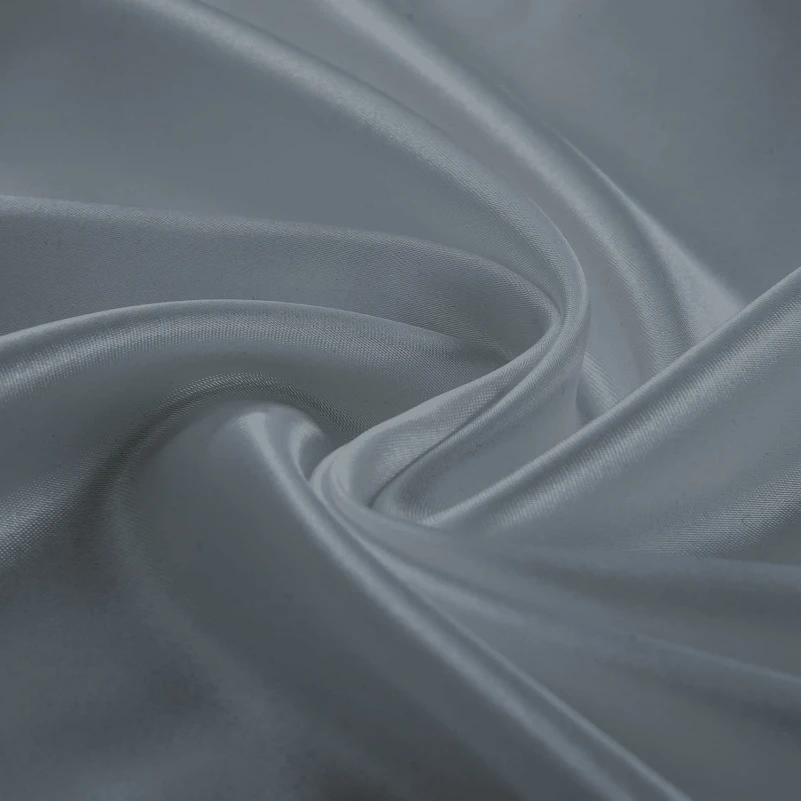 Комплект постільної білизни 100% натуральний шовк сорт Mulberry 30-01 gray-blue - 4