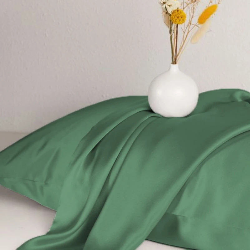 Комплект постільної білизни Satin Light Pro 10-009 Green - 3