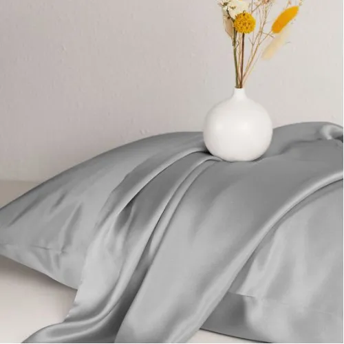 Комплект постільної білизни Satin Light Pro 10-004 Gray - 4