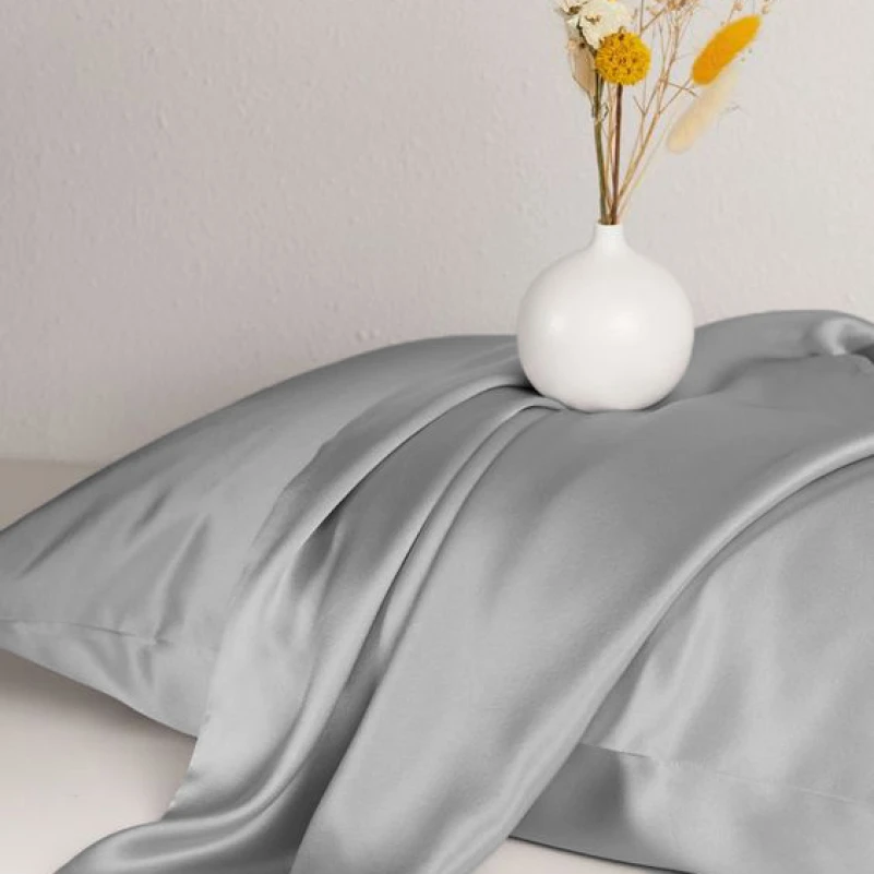 Комплект постільної білизни Satin Light Pro 10-004 Gray - 3