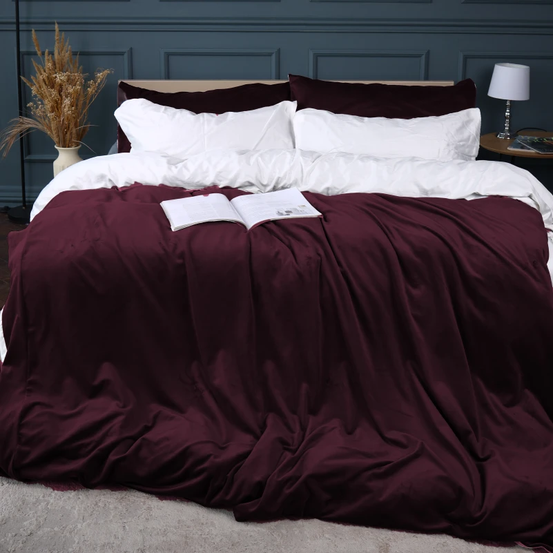 Комплект постельного белья Велюр Winter Delicate 28-0059 Honeysuckles