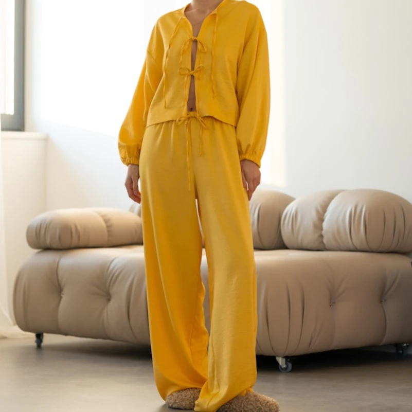 Женский костюм "Afina" yellow - 2