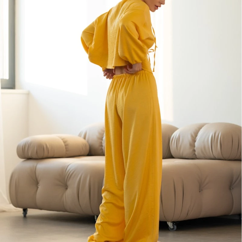 Женский костюм "Afina" yellow - 3