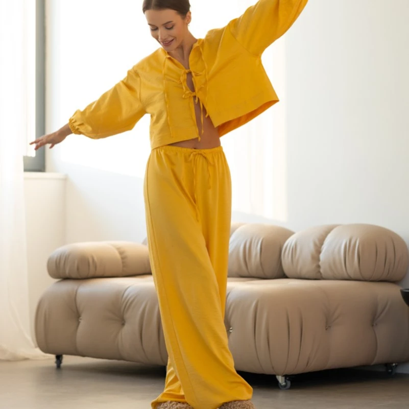 Женский костюм "Afina" yellow