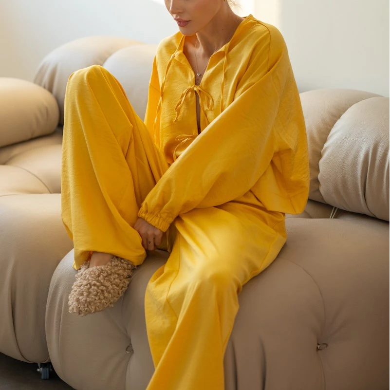 Женский костюм "Afina" yellow - 5