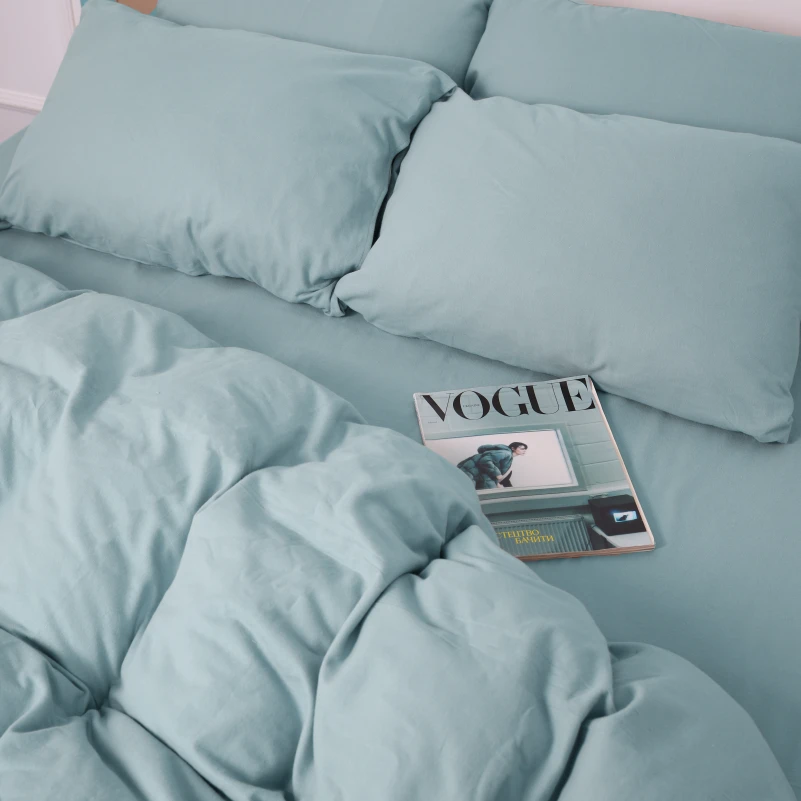 Комплект постільної білизни Фланель 006 "Menthol" - 9