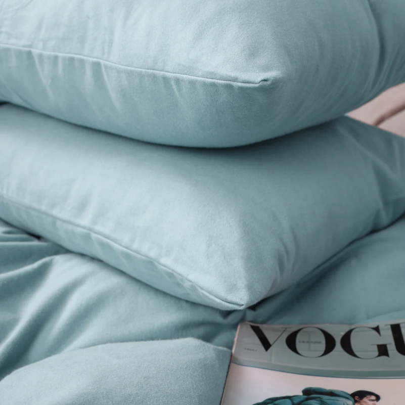 Комплект постільної білизни Фланель 006 "Menthol" - 12