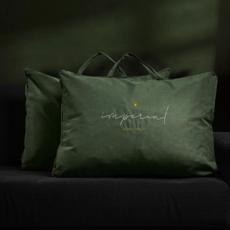 Подушка пуховая Imperial Style 100% пух Imperial class мако-батист (средняя) - 16