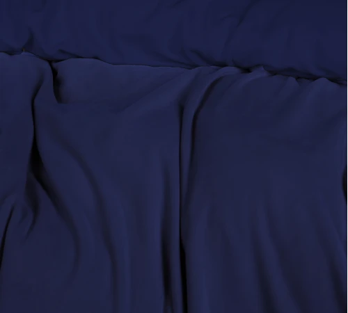 Комплект постільної білизни Велюр Winter Frost 28-0006 Navy blue Velvet - 2