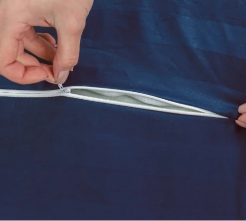 Подушка ортопедическая №7067 Elite Noble stripe Blue sea KIDDY 50*29*5/8 см - 2