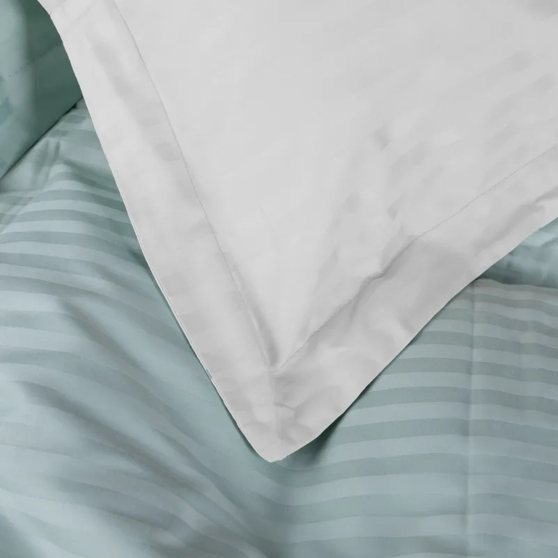 Комплект постельного белья Сатин JUNIOR Satin Stripe 30-0013 + 30-0001 Gilberta - 2