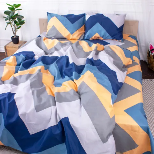 Комплект постільної білизни Мікрофібра принт 15-0345 CarIo - 2