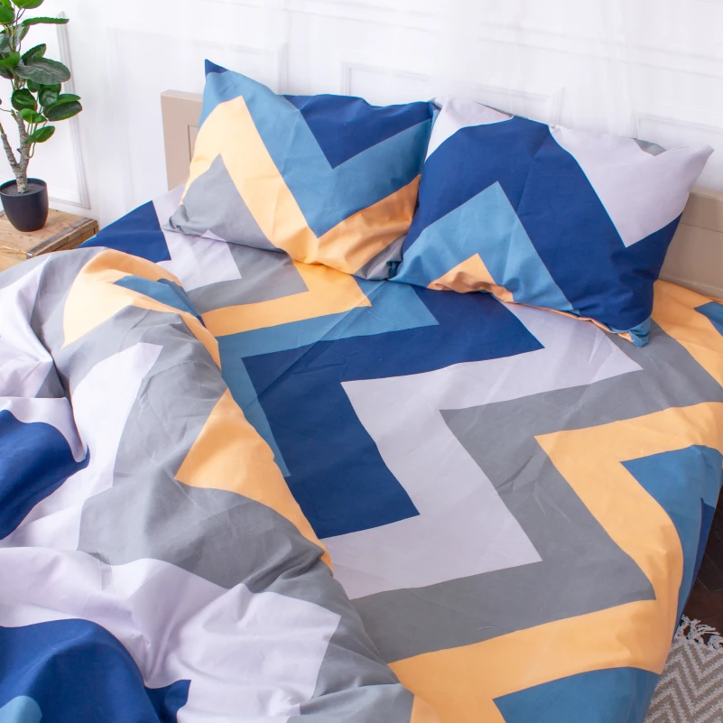 Комплект постельного белья Микрофибра принт 15-0345 CarIo - 4