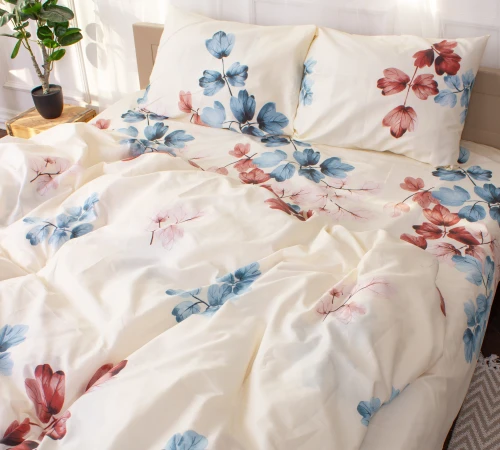 Комплект постельного белья 100% полиэстер 15-0338 Vincenza - 2