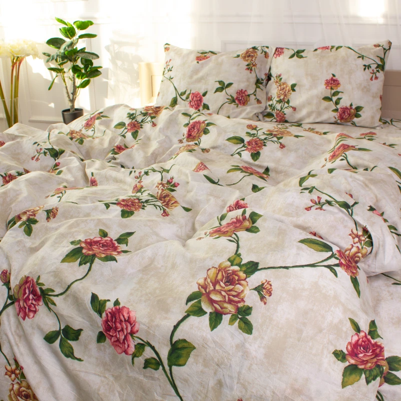 Комплект постельного белья Микрофибра принт 15-0340 Perla - 3