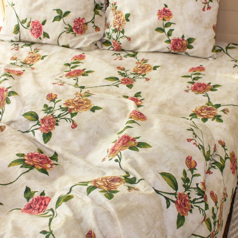 Комплект постельного белья Микрофибра принт 15-0340 Perla - 7